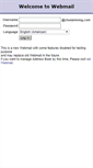 Mobile Screenshot of mail.chulamining.com
